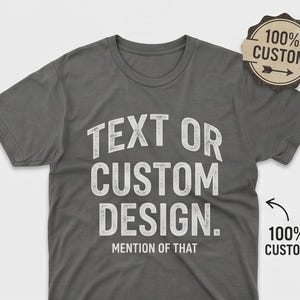 Chemise personnalisée avec votre texte, t-shirt graphique personnalisé, t-shirt vintage à slogan personnalisé, cadeau d'entreprise familiale personnalisé pour homme et femme