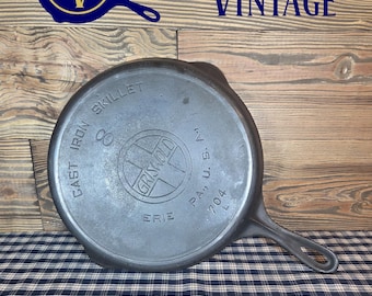 Padella Griswold Slant Logo #8 restaurata