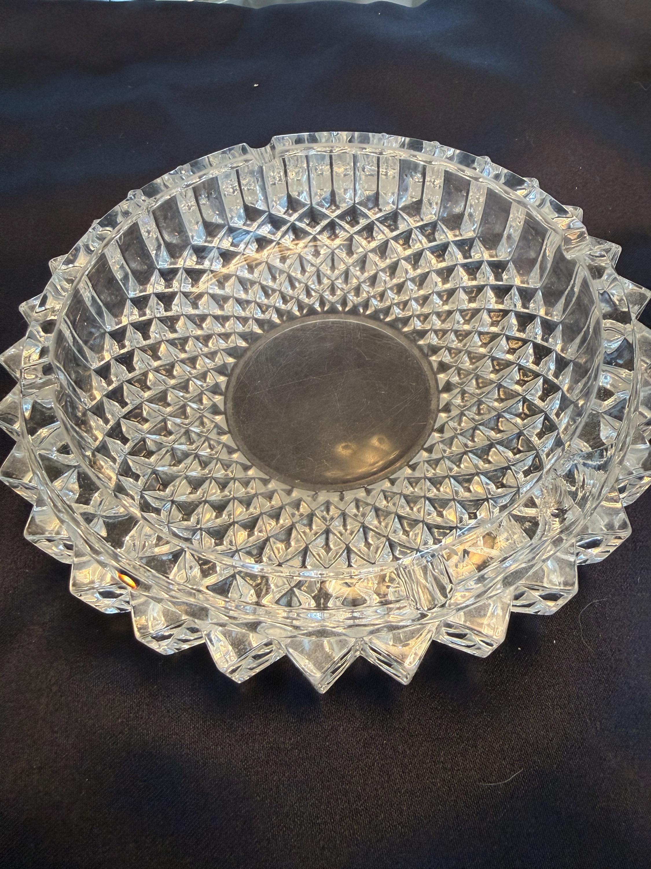 Hoya Crystal Ashtray - Etsy