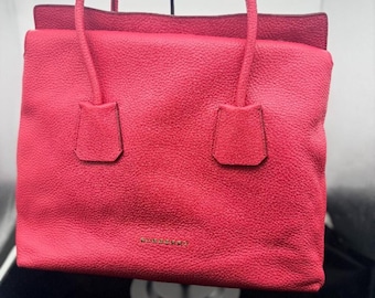 NWT | Burberry | Large Baynard Tote | Calfskin | Pink Azlea | GORGEOUS & RARE!