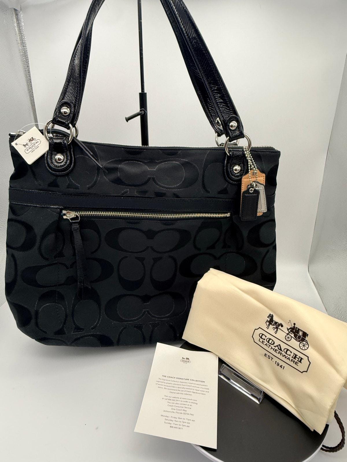 Coach Poppy Tote Bag - Etsy