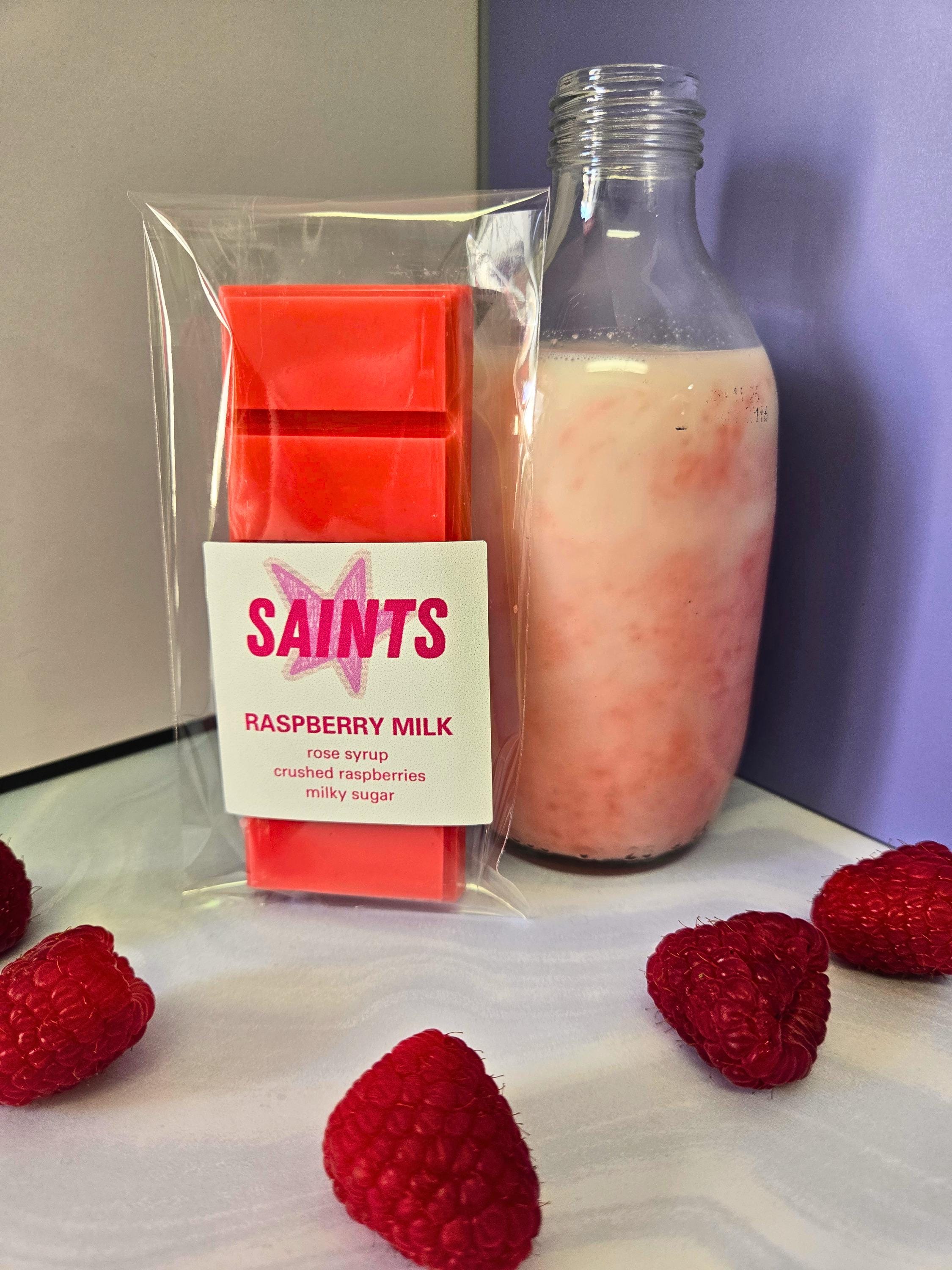 Raspberry Milk Wax Melts | Sweet Creamy Berry Scent | Dessert Wax Melt ...