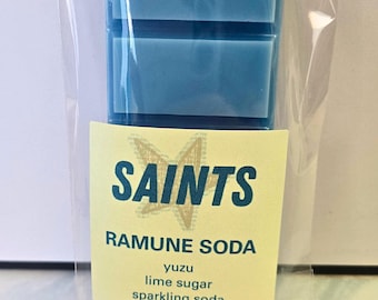 Ramune Soda Wax Melts | Yuzu-limoengeur | Japans geïnspireerde waxmelt | Handgemaakte huisgeur