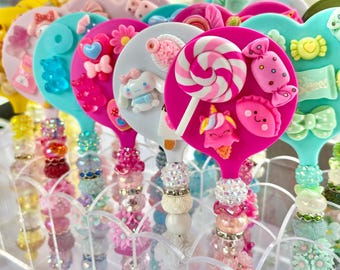 Beaded personalized mirror