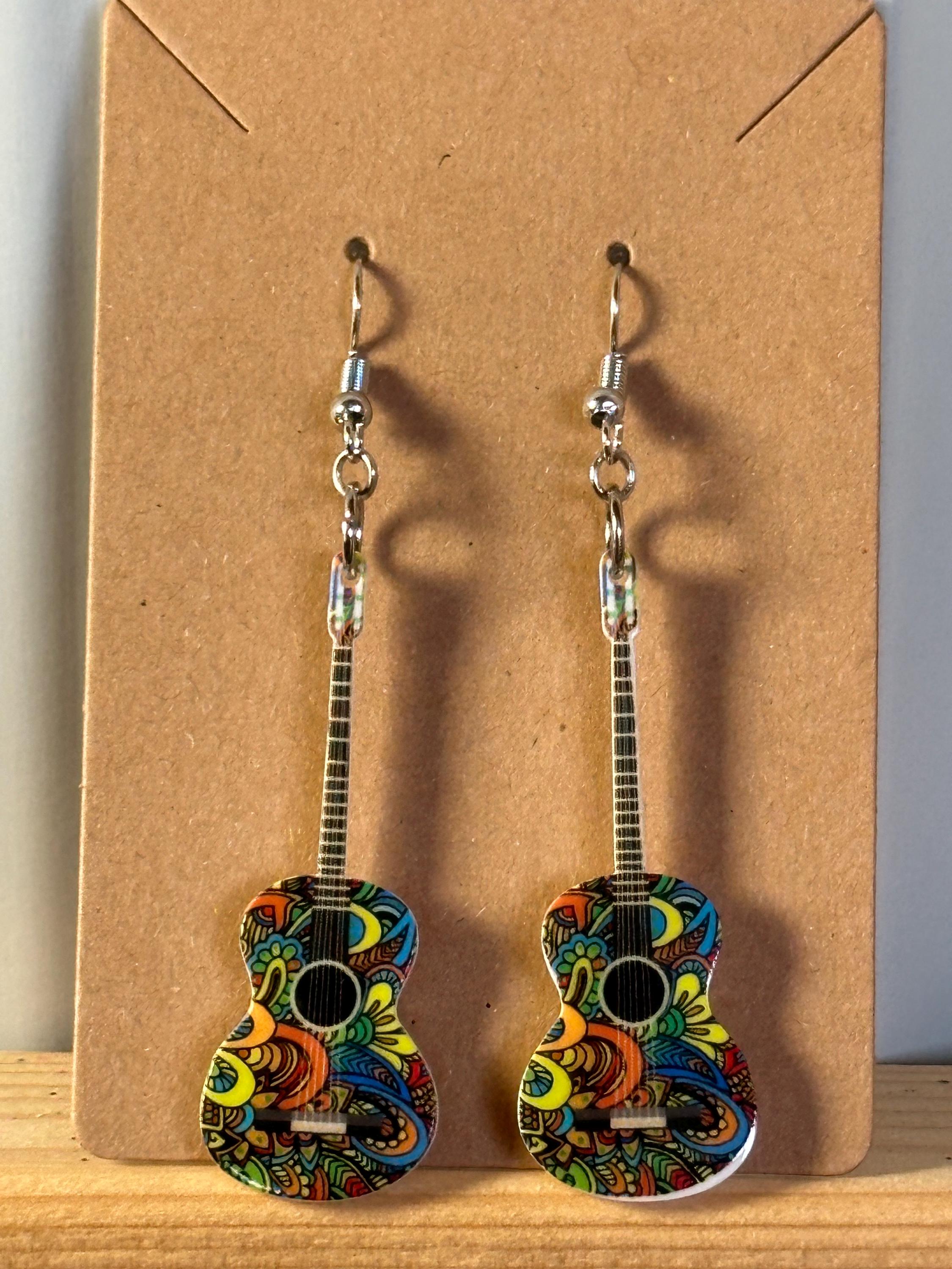 Orecchini Chitarra Elettrica - Let's Rock! - 03 - Gioielli - Orecch... | Su - Foto 9