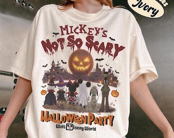 Camiseta retro de Mickey y sus amigos de Epcot (no tan aterradora), camiseta de Halloween de calabaza de Disney, camiseta familiar de la fiesta de Halloween de WDW 2026, esqueleto de Disney