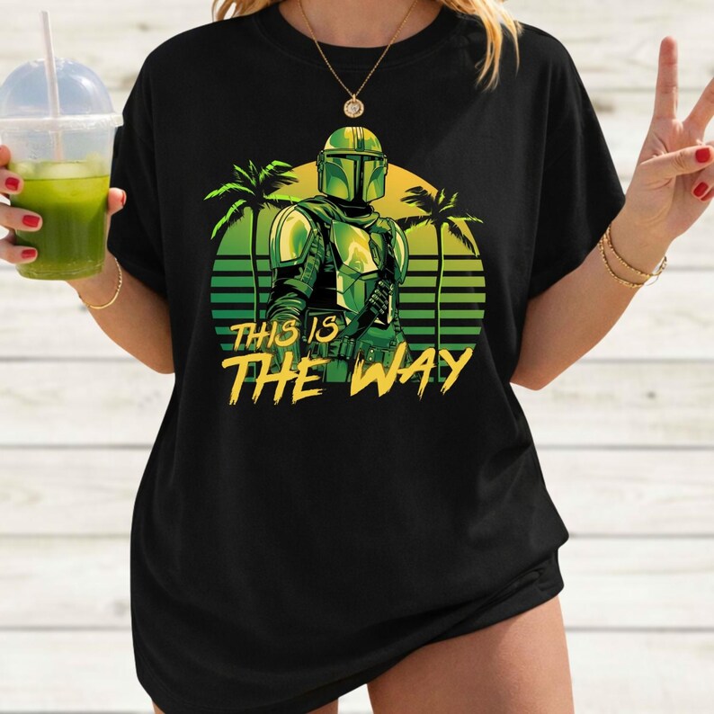 This Is The Way Comfort Colors Shirt, Star Wars Mandalorian Tee Shirt, Disney Family Trip Women Tee, Star Wars Fan Shirt, Gift For Her