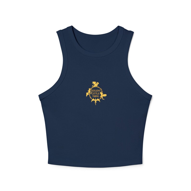 Fourth Wing Tank, Violent Little Thing Shirt, Romantasy Crop Top, Dragon Rider Apparel, Empyrean Series Clothing, BookTok Fashion image 17