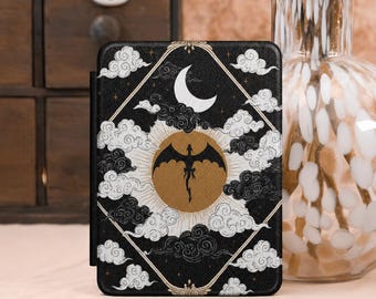 Fourth Wing Inspired Kindle Case | Fourth Wing Kindle Case, Dragon Rider Kindle Cover, Empyrean Series Kindle Sleeve, Romantasy Ereader Case