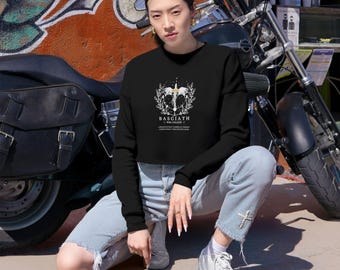 Fourth Wing Cropped Sweatshirt, Basgiath War College Crop Crewneck, Dragon Rider Sweatshirt, Empyrean Series, Fantasy Reader Gift