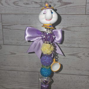 Mrs. Pots and Chip Rhinestone Beaded Pen