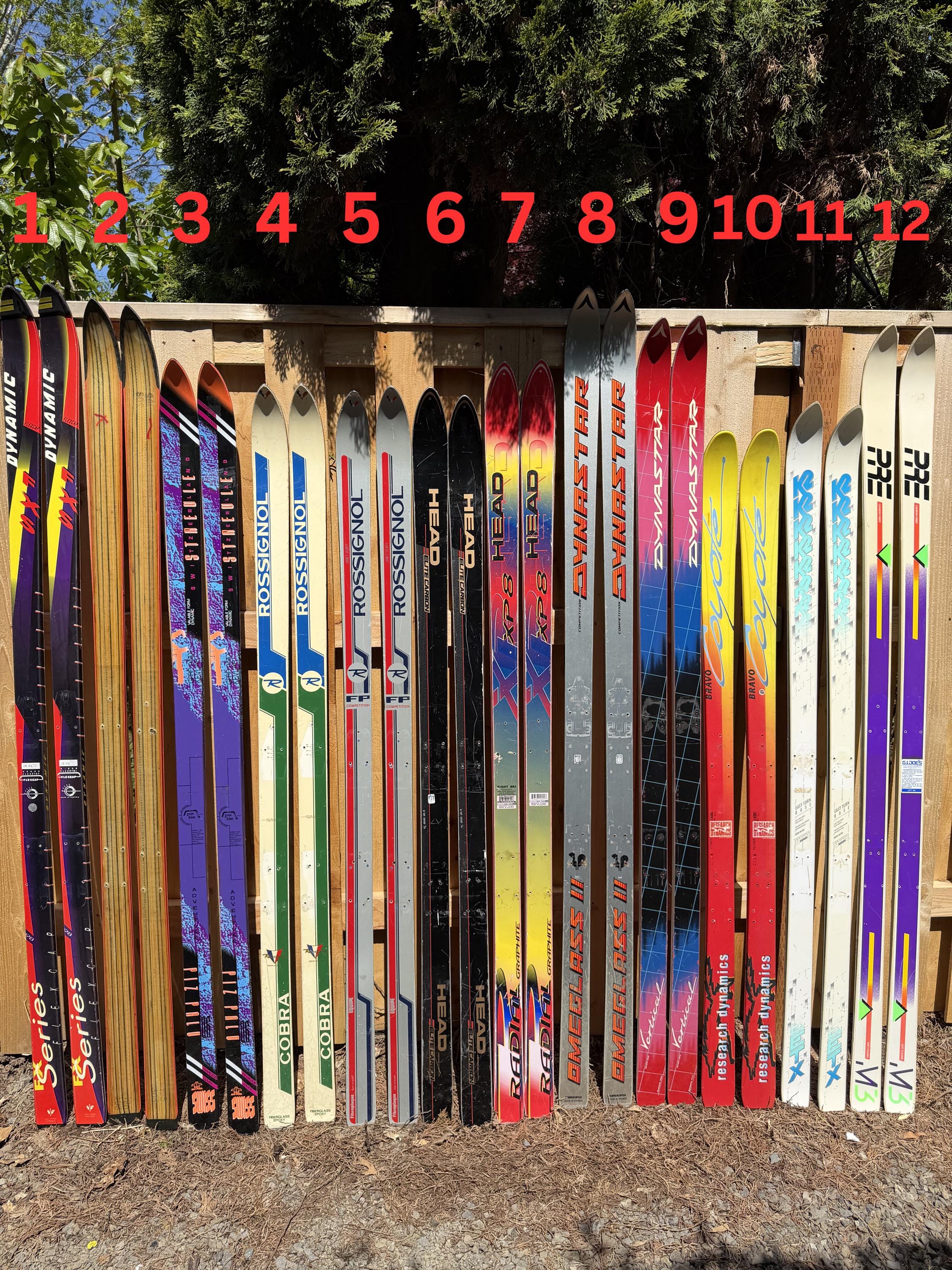 アンティーク木製スキー Antique wood skis - Etsy 日本