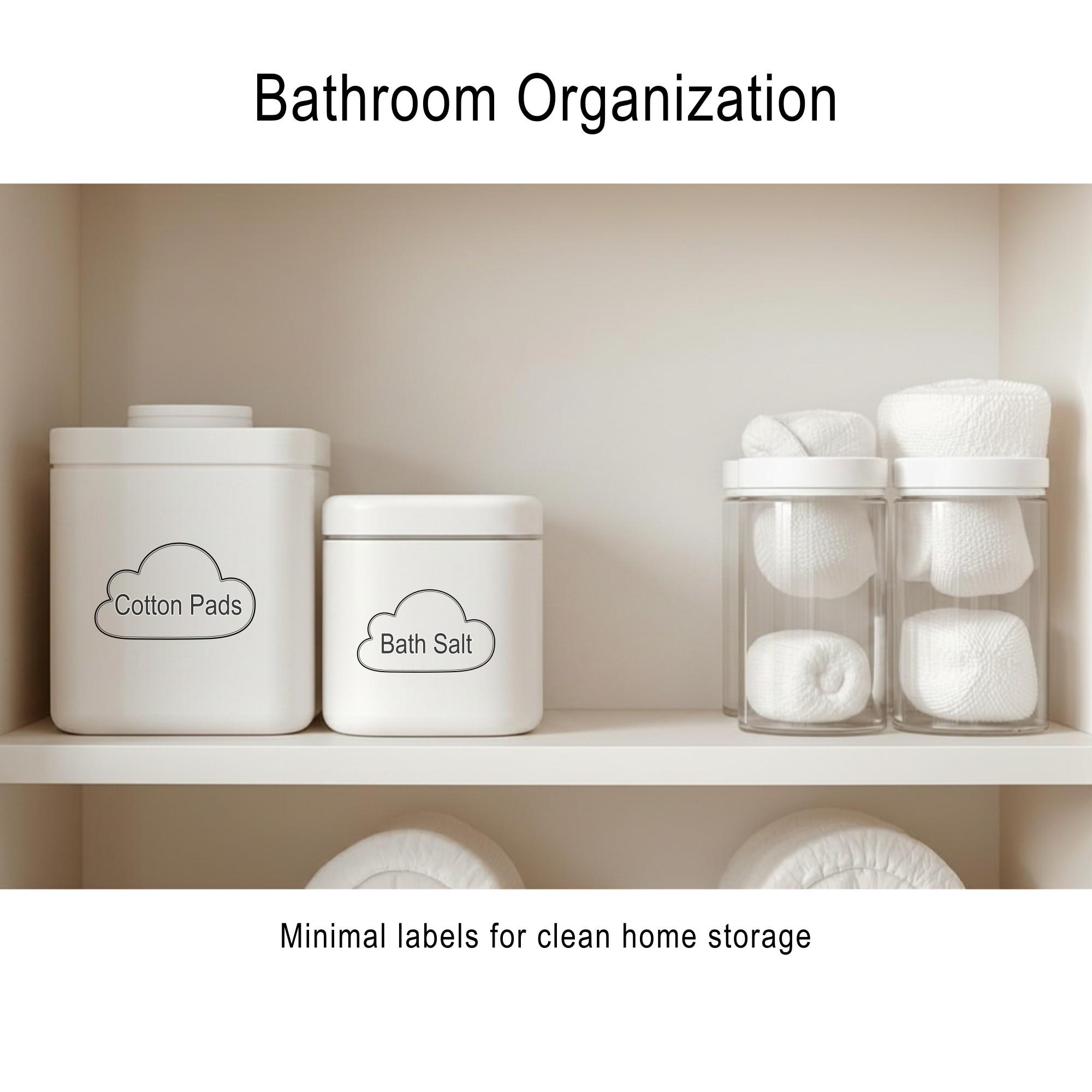 Editable Storage Labels Editable Storage Labels SVG PNG | Printable Bin Template | Digital ...