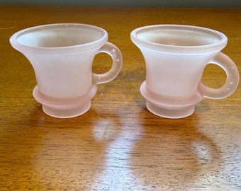 Vintage matroze scheerbekers set van 2