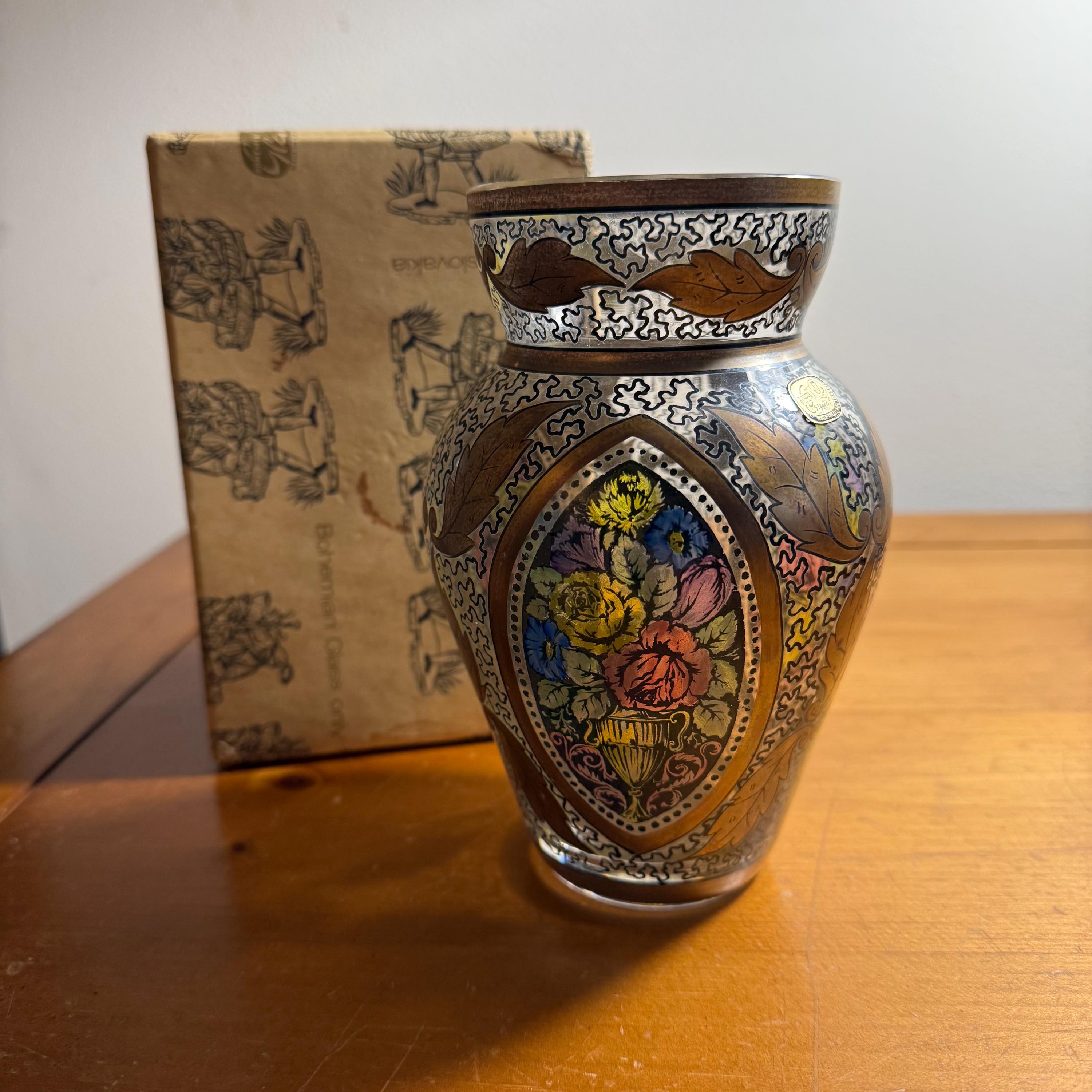 お値下げしました Bohemian Glass　花瓶 Amazon.co.jp: ボヘミアングラス クリスタル花瓶「シシー」 : ホーム