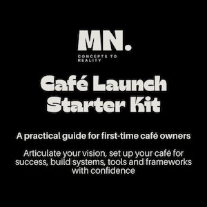 Café Launch Starter Kit – Digital Guide for First-Time Café Owners