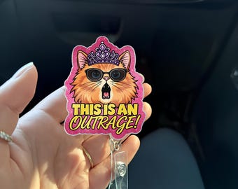 Dungeon Crawler Carl Badge Reel, Princess Donut Nurse ID Holder, Mongo Is Appalled Clip, Desperado Club Retractable Badge, Nurse Gift