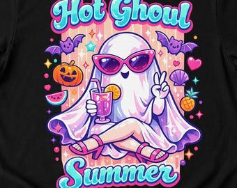 Summerween Vibes PNG, Funny Skeleton Float Halloween in Summer png, Trendy Sublimation Spooky Pool Party Pumpkin Graphic Tee
