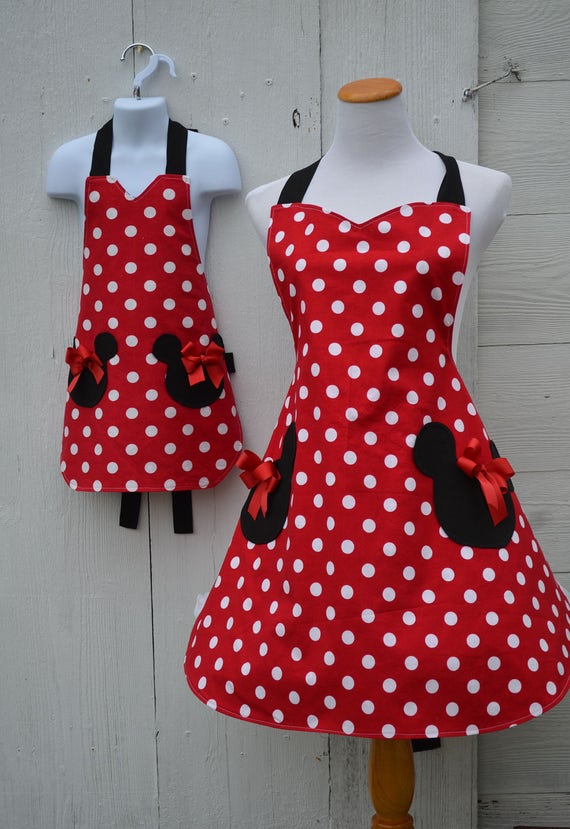 mother and daughter apron set