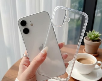 Stoßfeste, klare iPhone-Hülle - Schlanke und leichte Front-Airbag-Schutzhülle