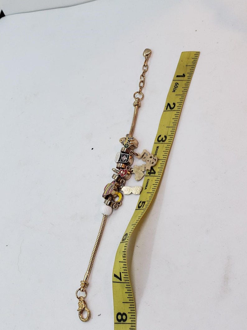 Taylor Swift 1989 Charm Bracelet Loaded Swifties Era Tour Charm Beads Gift image 7