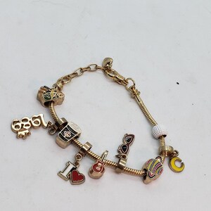 Taylor Swift 1989 Charm Bracelet Loaded Swifties Era Tour Charm Beads Gift image 5
