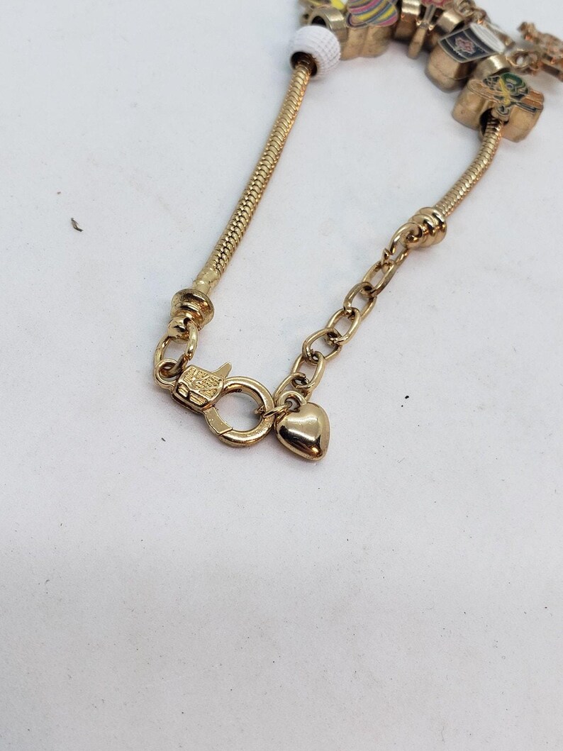 Taylor Swift 1989 Charm Bracelet Loaded Swifties Era Tour Charm Beads Gift image 6