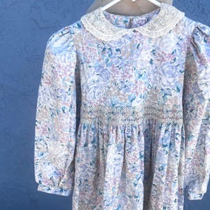 NWT Vintage Laura Ashley Mother And Child Dress Girls Size 10 80s Cottagecore granny