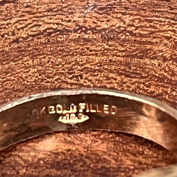 Fraternal Order of the Eagle Ring Gold Filled Ste… - image 10