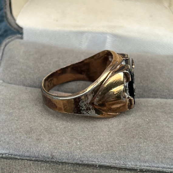 Fraternal Order of the Eagle Ring Gold Filled Ste… - image 5