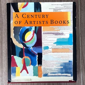 A Century of Artists Books by The Museum of MOdern Art First Edition hardcover