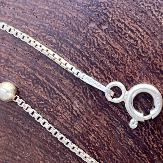 Vintage Box Chain Bracelet with beads JCM Jacmel … - image 6