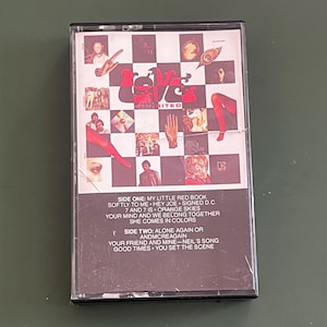 Love Revisited Cassette Tape Greatest Hits Tape Cassette 60s Music Rock Band