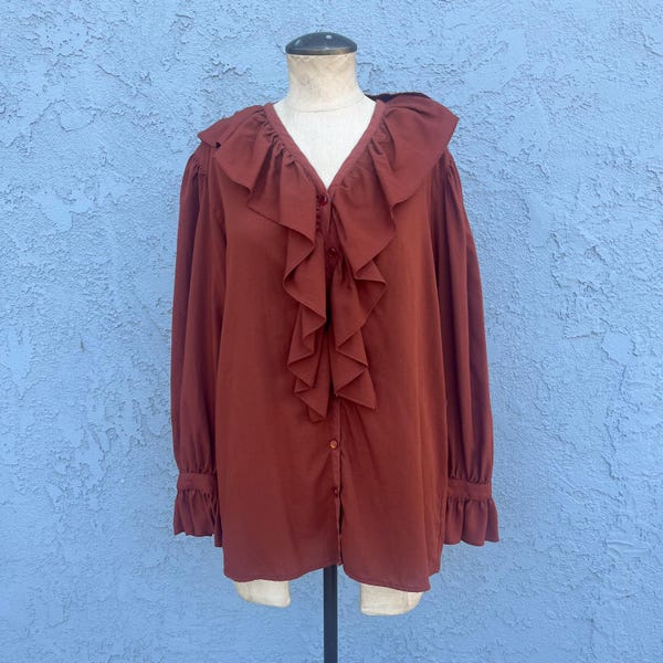 THE POET / Short Sleeve Linen Blouse main image 0