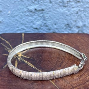 Vintage Sterling Silver Bangle Modern Italian Jewelry 925 Bracelet