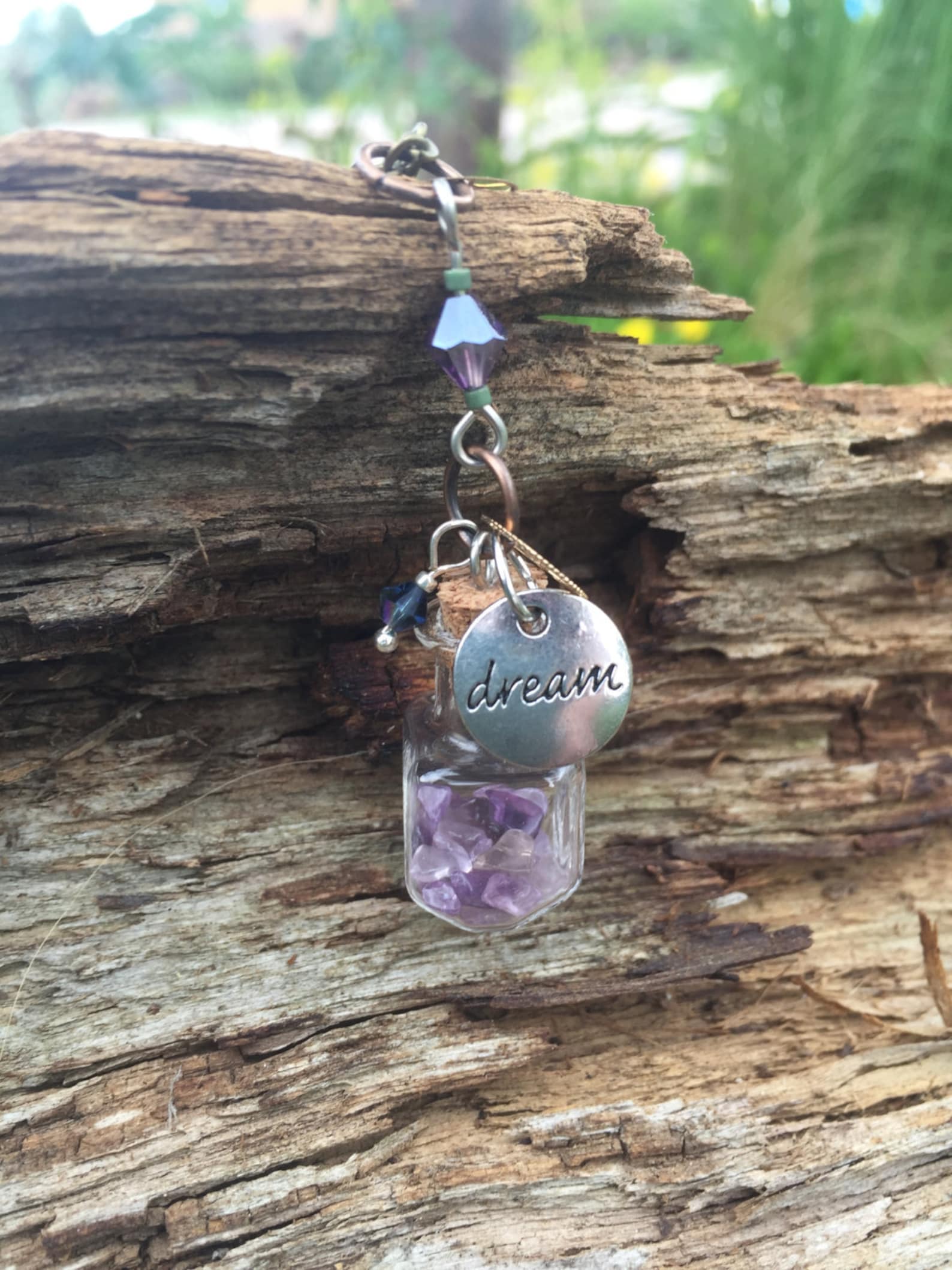 OOAK Bottle Charm Necklace 18 Etsy