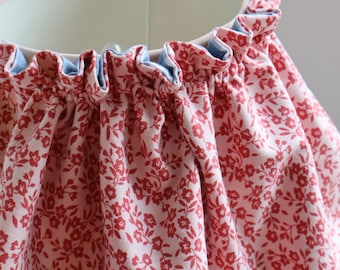 Fabric Lampshade Cover- Reversible