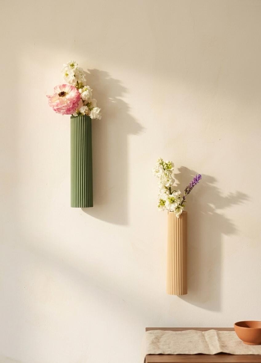 Vase fuer einzelne blumen