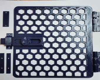 Cage Door with Sliding Lock