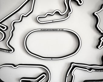 Grafika ścienna z torem wyścigowym: Atlanta Motor Speedway, GA, USA