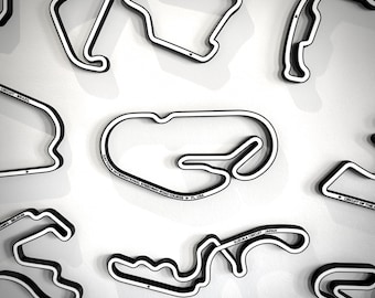 Ścienna grafika toru wyścigowego: Tor wyścigowy Daytona International Speedway Road Course – Daytona, Floryda, USA
