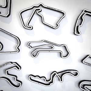 Race Track Wall Art: Barber Motorsports Park - Birmingham, Alabama, USA