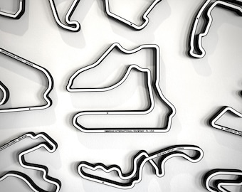 Ścienna grafika z torem wyścigowym: Sebring International Raceway – Sebring, Floryda, USA