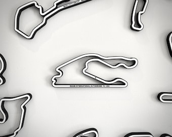 Grafika ścienna z torem wyścigowym: Miami International Autodrome – Miami, Floryda, USA