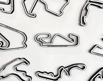 Grafika ścienna z torem wyścigowym: Circuit de Barcelona-Catalunya - Hiszpania