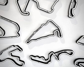 Ścienna grafika z torem wyścigowym: VIRginia International Raceway – Alton, Wirginia, USA