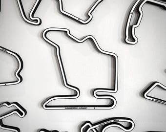 Grafika ścienna z torem wyścigowym: Hungaroring - Węgry