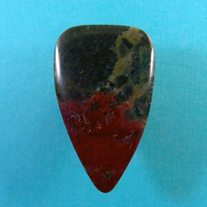 Mauy mountain moss agate cabochon