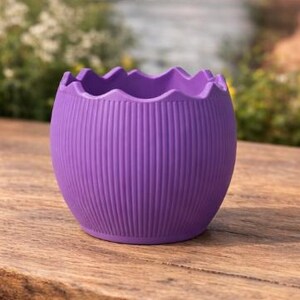 Oster Deko: 3D gedruckte Eierschalen Vase | Schale für Schokoeier & Süßigkeiten | Modernes Ostergeschenk image 9