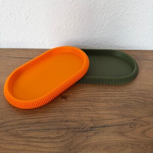 Japandi Tablett 3D Druck - Minimalistisches Deko-Tablett / Schlüsselablage / Schmucktablett / Moderne Tischdeko imagen 3
